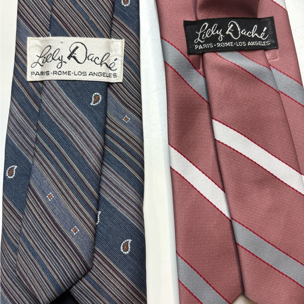Lilly Dache vintage‎ Ties Set - Picture 2 of 4